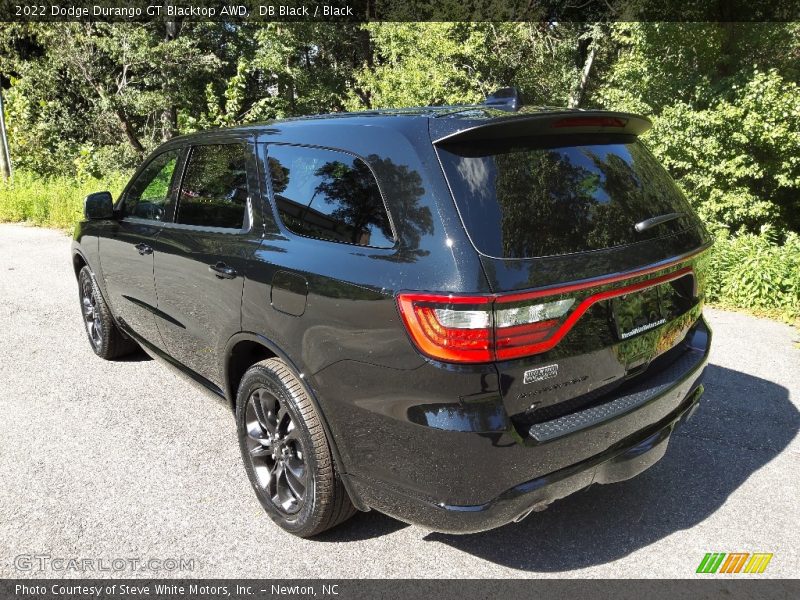 DB Black / Black 2022 Dodge Durango GT Blacktop AWD