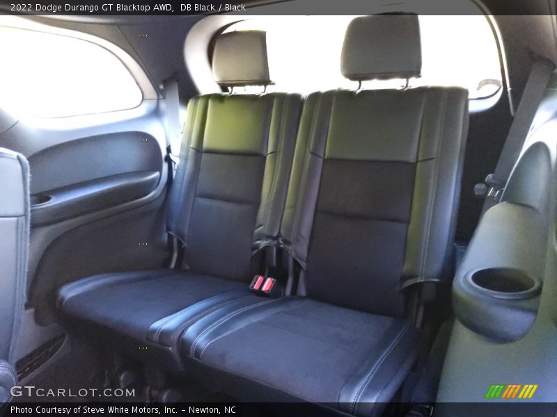 Rear Seat of 2022 Durango GT Blacktop AWD