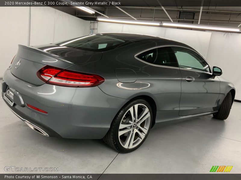 Selenite Grey Metallic / Black 2020 Mercedes-Benz C 300 Coupe