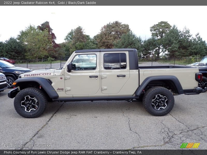 Gobi / Black/Dark Saddle 2022 Jeep Gladiator Rubicon 4x4