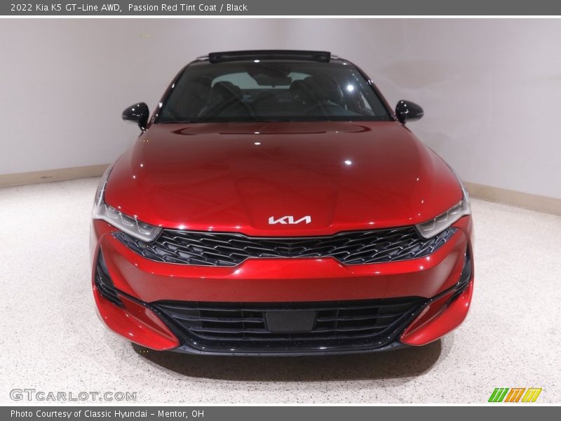 Passion Red Tint Coat / Black 2022 Kia K5 GT-Line AWD