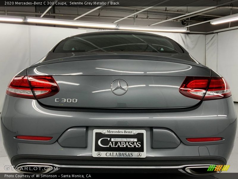 Selenite Grey Metallic / Black 2020 Mercedes-Benz C 300 Coupe