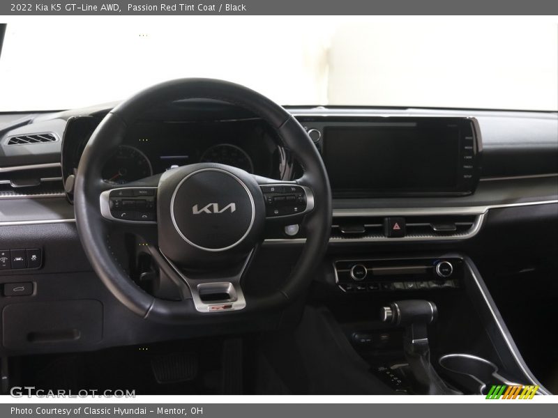 Dashboard of 2022 K5 GT-Line AWD
