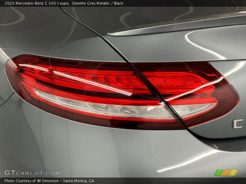 Selenite Grey Metallic / Black 2020 Mercedes-Benz C 300 Coupe