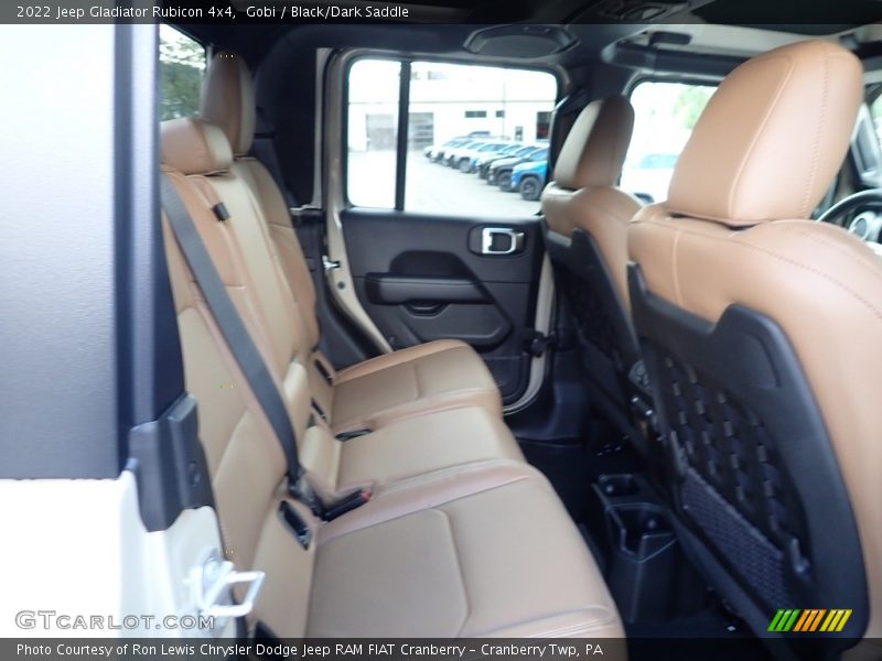 Rear Seat of 2022 Gladiator Rubicon 4x4
