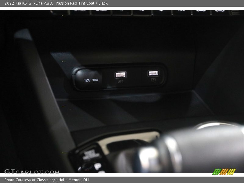 Passion Red Tint Coat / Black 2022 Kia K5 GT-Line AWD