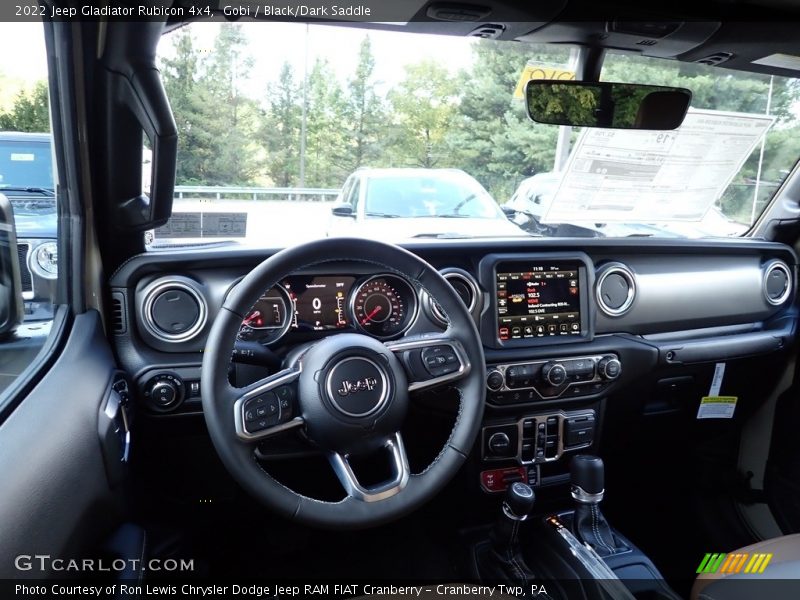 Dashboard of 2022 Gladiator Rubicon 4x4