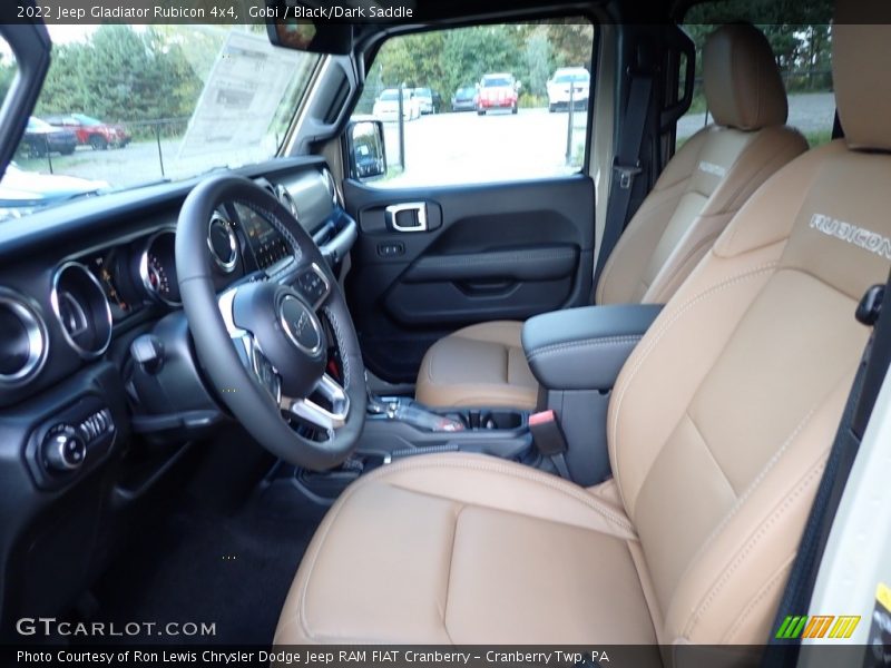  2022 Gladiator Rubicon 4x4 Black/Dark Saddle Interior