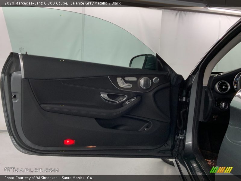 Selenite Grey Metallic / Black 2020 Mercedes-Benz C 300 Coupe