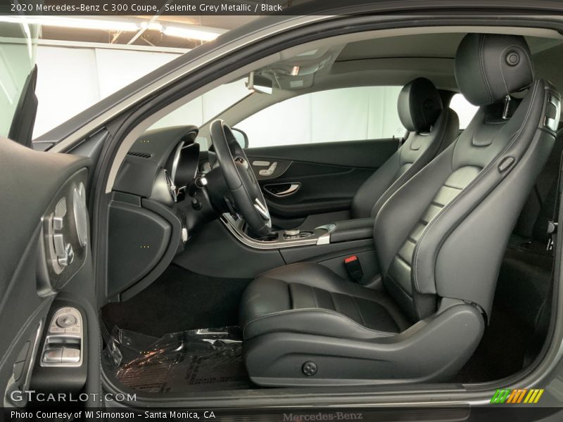 Selenite Grey Metallic / Black 2020 Mercedes-Benz C 300 Coupe