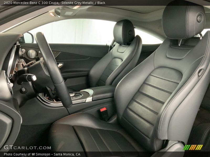Selenite Grey Metallic / Black 2020 Mercedes-Benz C 300 Coupe
