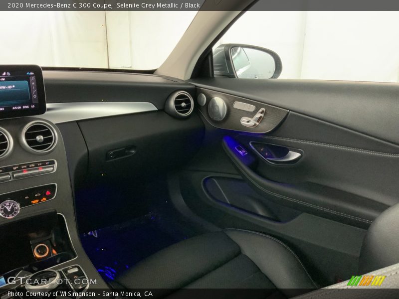 Selenite Grey Metallic / Black 2020 Mercedes-Benz C 300 Coupe