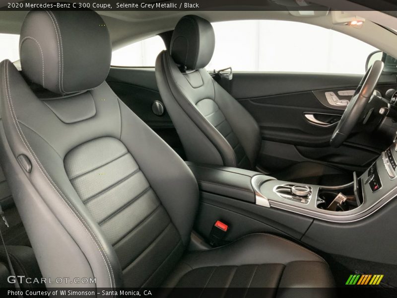 Selenite Grey Metallic / Black 2020 Mercedes-Benz C 300 Coupe