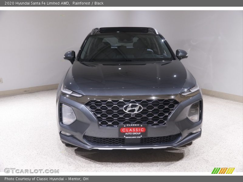 Rainforest / Black 2020 Hyundai Santa Fe Limited AWD