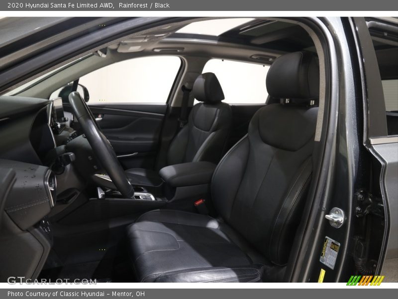 Rainforest / Black 2020 Hyundai Santa Fe Limited AWD