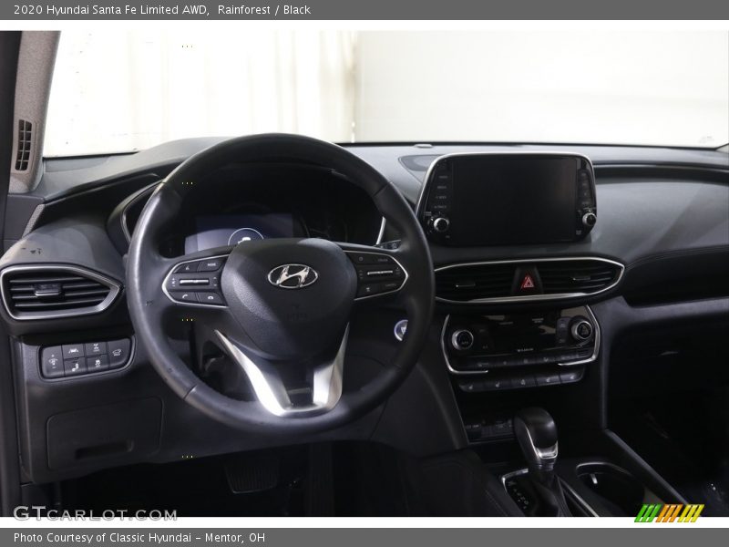 Rainforest / Black 2020 Hyundai Santa Fe Limited AWD