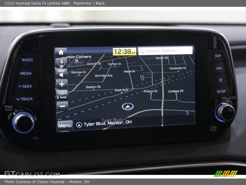 Rainforest / Black 2020 Hyundai Santa Fe Limited AWD