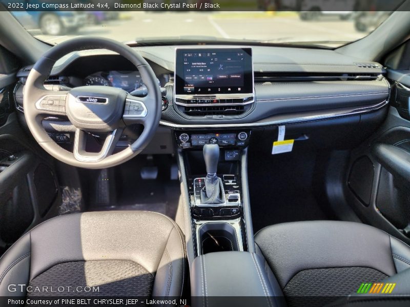Diamond Black Crystal Pearl / Black 2022 Jeep Compass Latitude 4x4