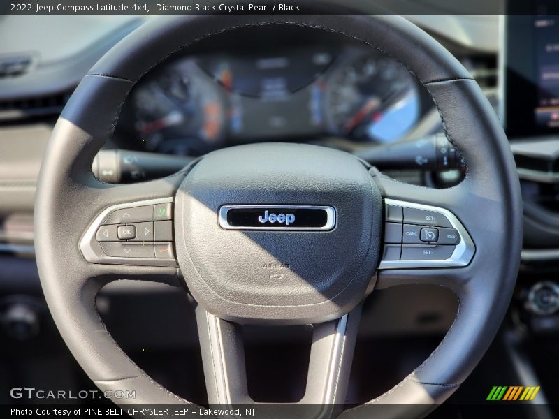 Diamond Black Crystal Pearl / Black 2022 Jeep Compass Latitude 4x4