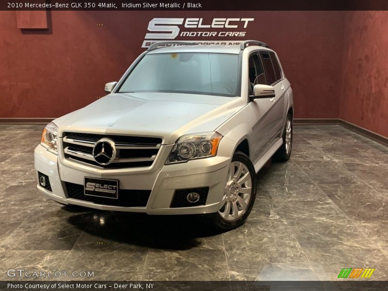 Iridium Silver Metallic / Black 2010 Mercedes-Benz GLK 350 4Matic