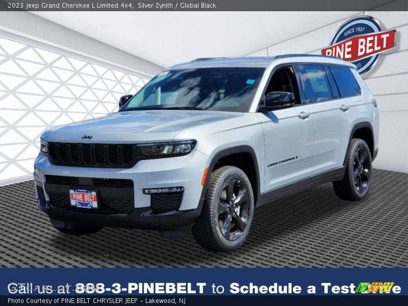 Silver Zynith / Global Black 2023 Jeep Grand Cherokee L Limited 4x4