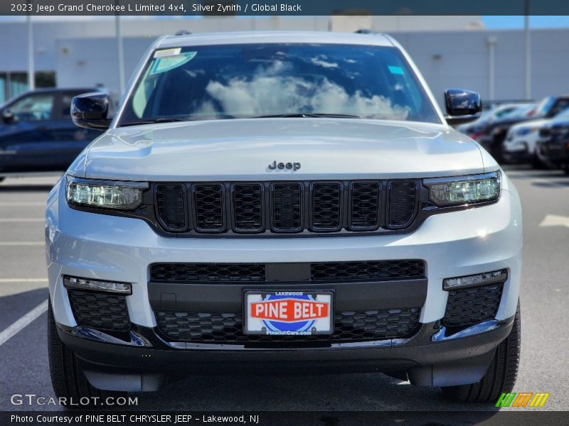 Silver Zynith / Global Black 2023 Jeep Grand Cherokee L Limited 4x4