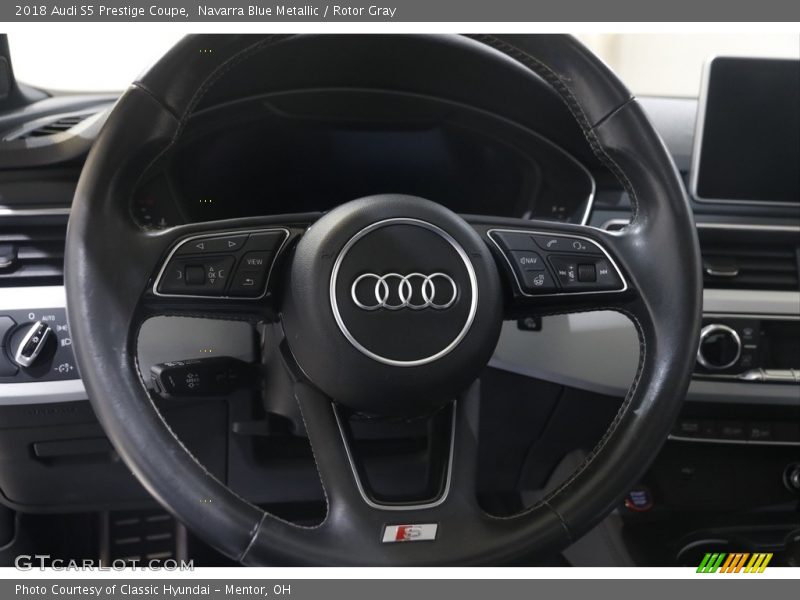  2018 S5 Prestige Coupe Steering Wheel