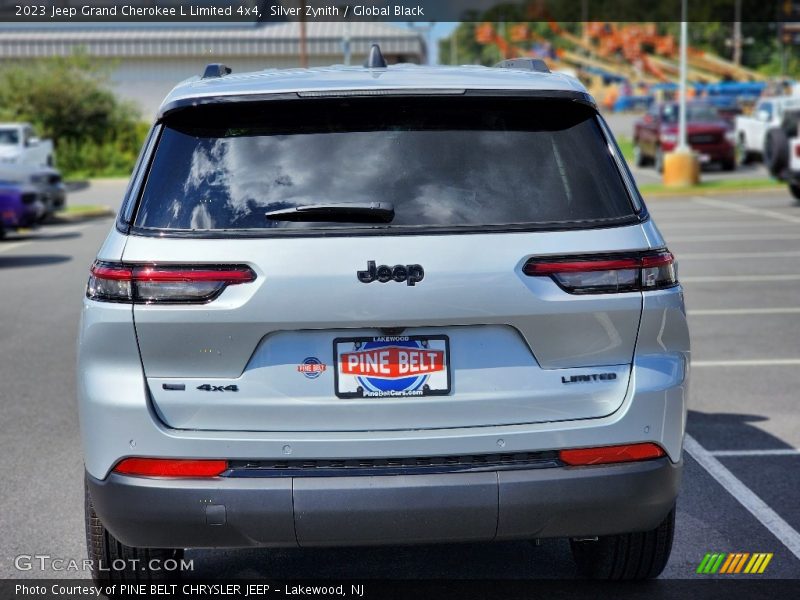 Silver Zynith / Global Black 2023 Jeep Grand Cherokee L Limited 4x4