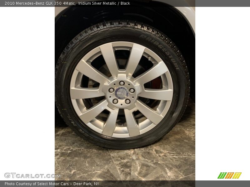 Iridium Silver Metallic / Black 2010 Mercedes-Benz GLK 350 4Matic