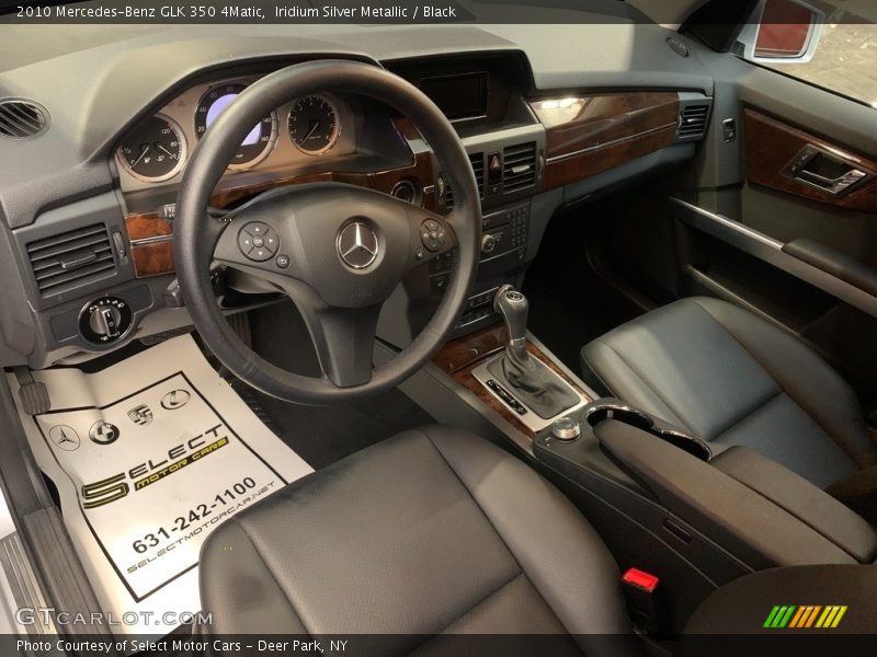 Iridium Silver Metallic / Black 2010 Mercedes-Benz GLK 350 4Matic