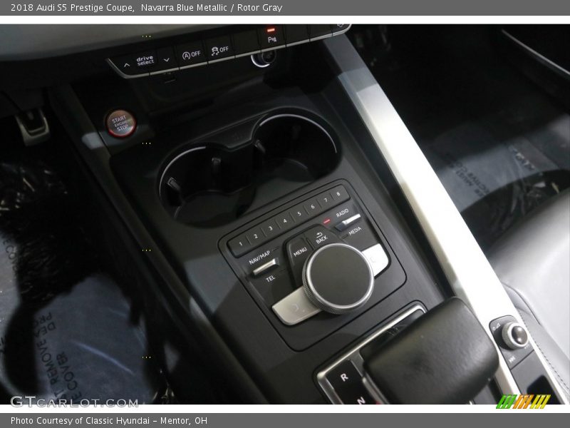 Controls of 2018 S5 Prestige Coupe