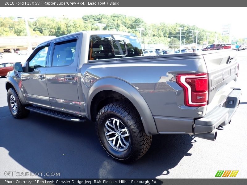 Lead Foot / Black 2018 Ford F150 SVT Raptor SuperCrew 4x4