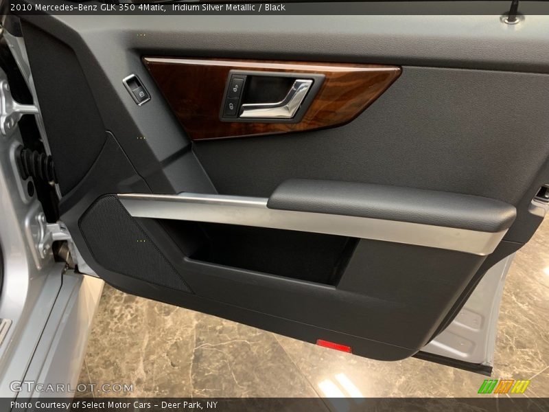 Iridium Silver Metallic / Black 2010 Mercedes-Benz GLK 350 4Matic