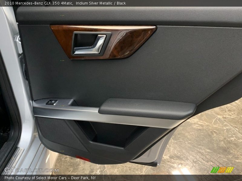 Iridium Silver Metallic / Black 2010 Mercedes-Benz GLK 350 4Matic
