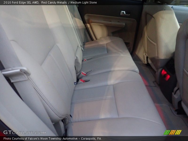 Red Candy Metallic / Medium Light Stone 2010 Ford Edge SEL AWD
