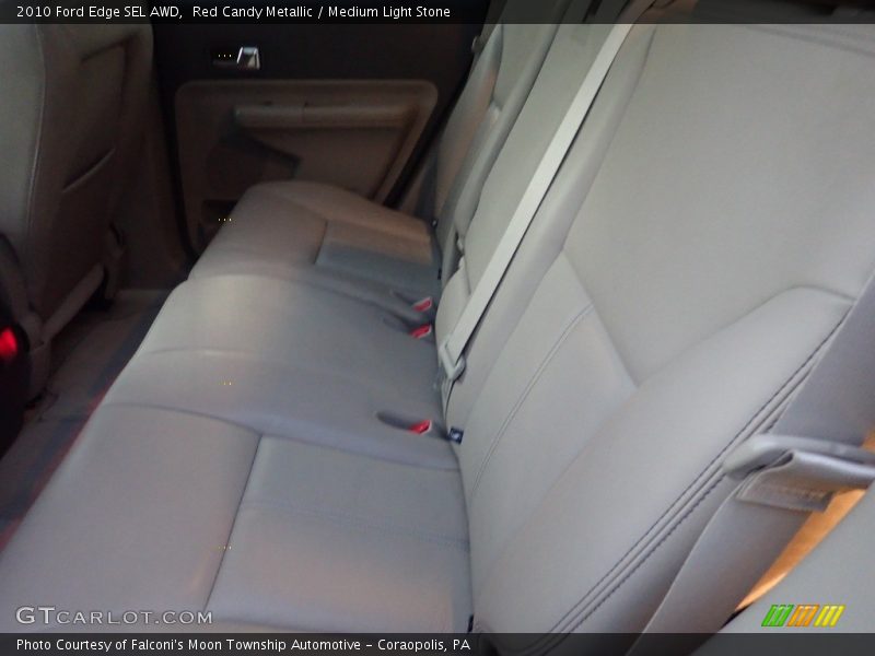 Red Candy Metallic / Medium Light Stone 2010 Ford Edge SEL AWD