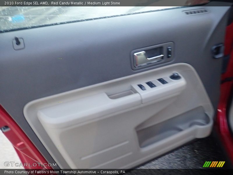 Red Candy Metallic / Medium Light Stone 2010 Ford Edge SEL AWD