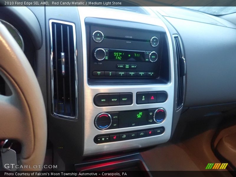 Red Candy Metallic / Medium Light Stone 2010 Ford Edge SEL AWD