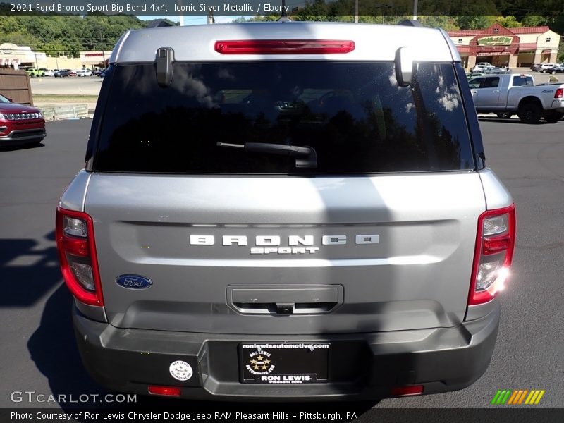 Iconic Silver Metallic / Ebony 2021 Ford Bronco Sport Big Bend 4x4