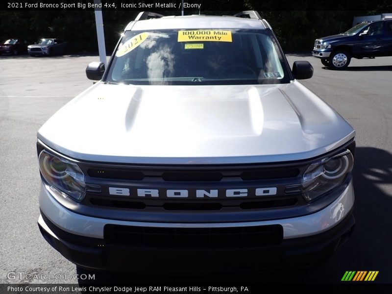 Iconic Silver Metallic / Ebony 2021 Ford Bronco Sport Big Bend 4x4