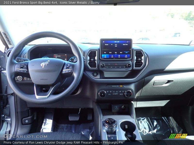 Dashboard of 2021 Bronco Sport Big Bend 4x4