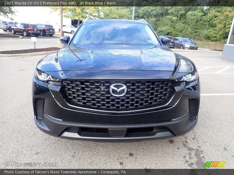 Jet Black Mica / Black 2023 Mazda CX-50 S Preferred Plus AWD