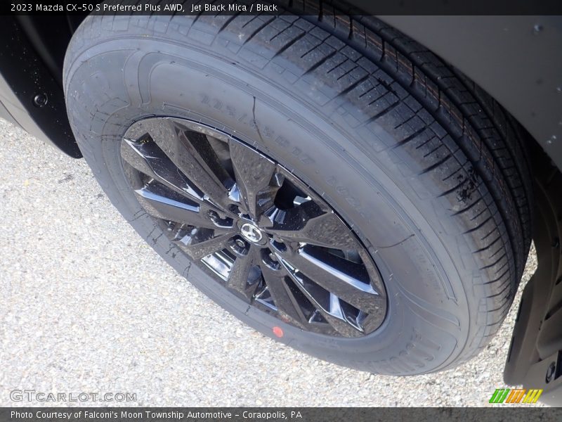 Jet Black Mica / Black 2023 Mazda CX-50 S Preferred Plus AWD