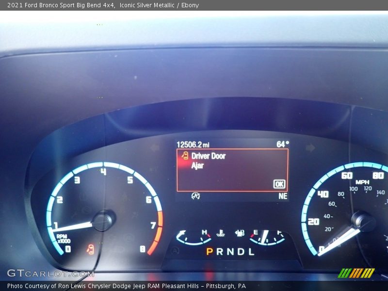  2021 Bronco Sport Big Bend 4x4 Big Bend 4x4 Gauges