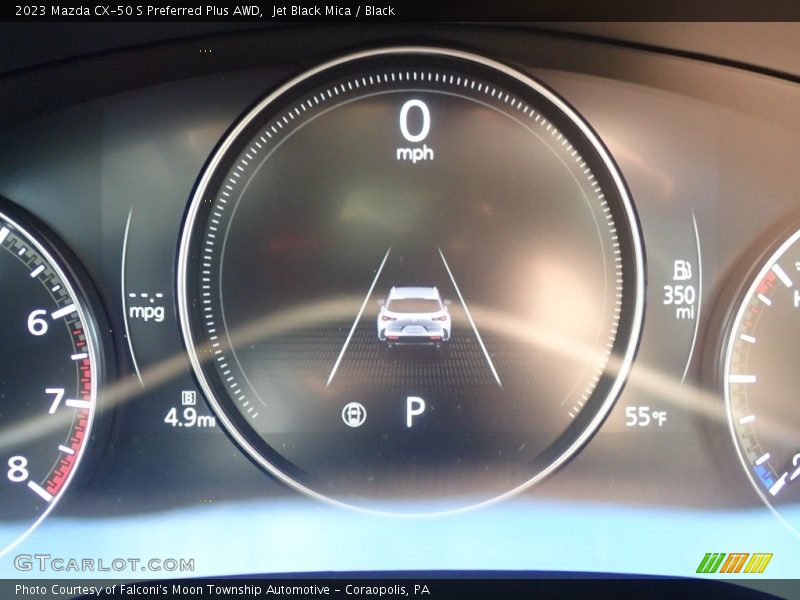 Jet Black Mica / Black 2023 Mazda CX-50 S Preferred Plus AWD