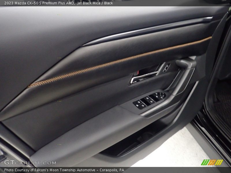 Jet Black Mica / Black 2023 Mazda CX-50 S Premium Plus AWD