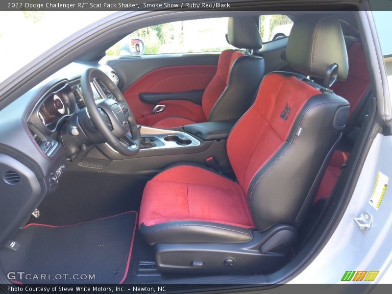 Front Seat of 2022 Challenger R/T Scat Pack Shaker