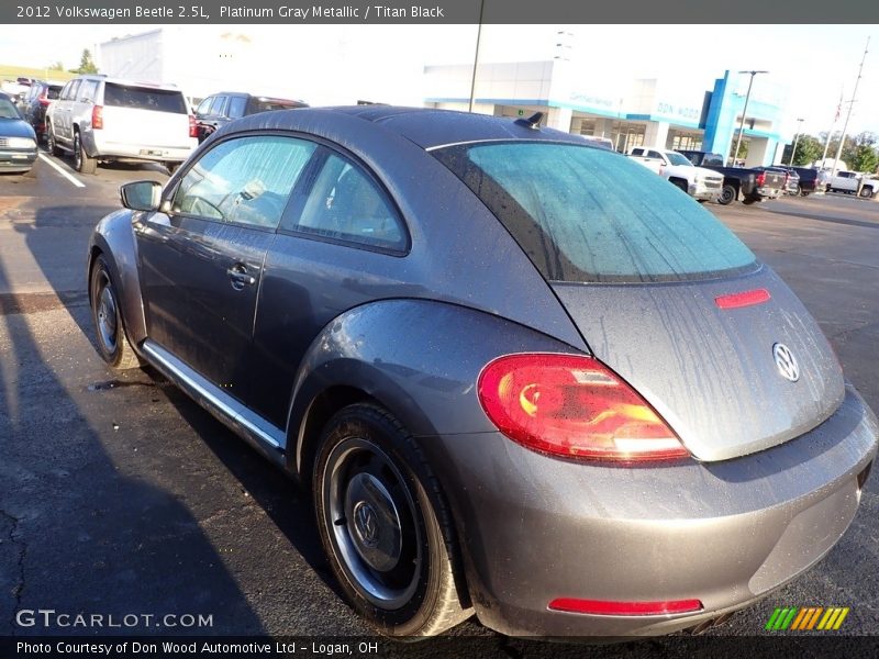 Platinum Gray Metallic / Titan Black 2012 Volkswagen Beetle 2.5L