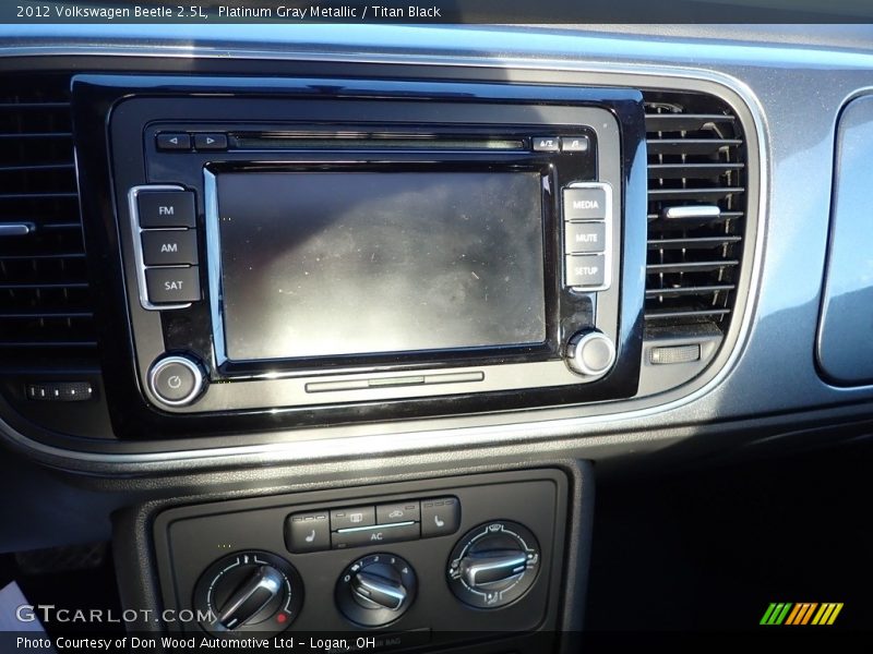 Platinum Gray Metallic / Titan Black 2012 Volkswagen Beetle 2.5L