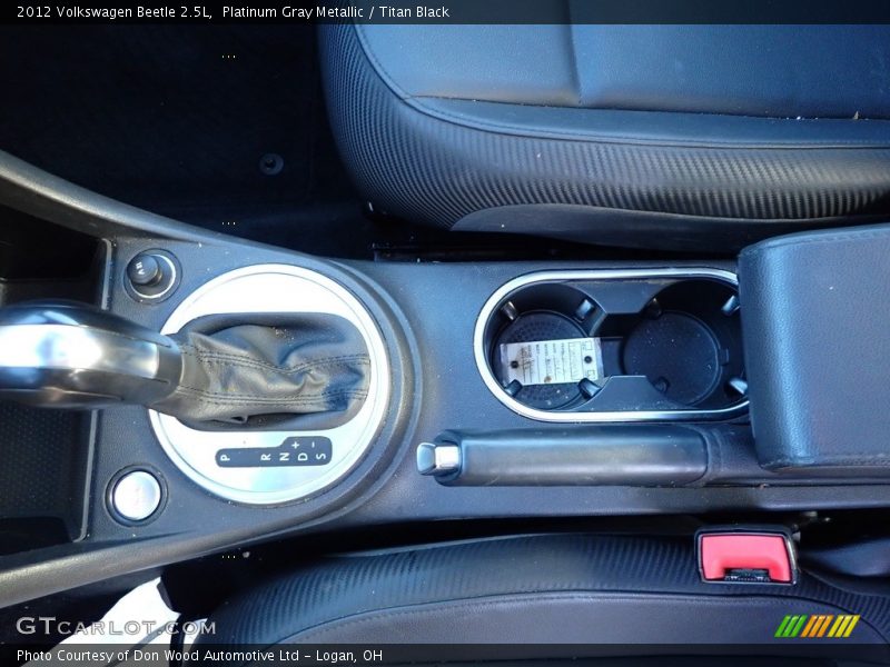 Platinum Gray Metallic / Titan Black 2012 Volkswagen Beetle 2.5L